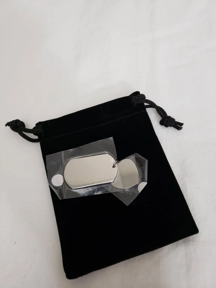 NEW! Alpine Stainless Steel Double Medical Alert Pendants - photo 3