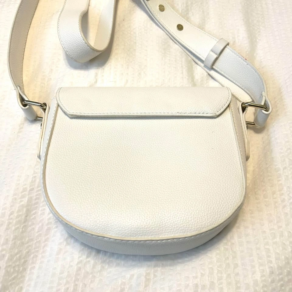Women’s Faux Leather Floral Crossbody Bag - photo 3