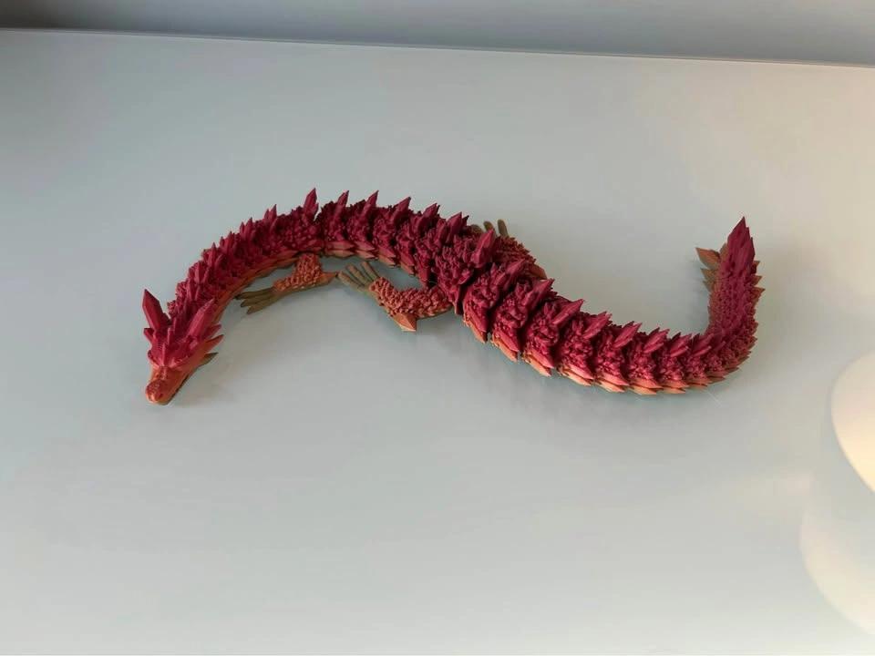 Articulated 3D Printed Dragon