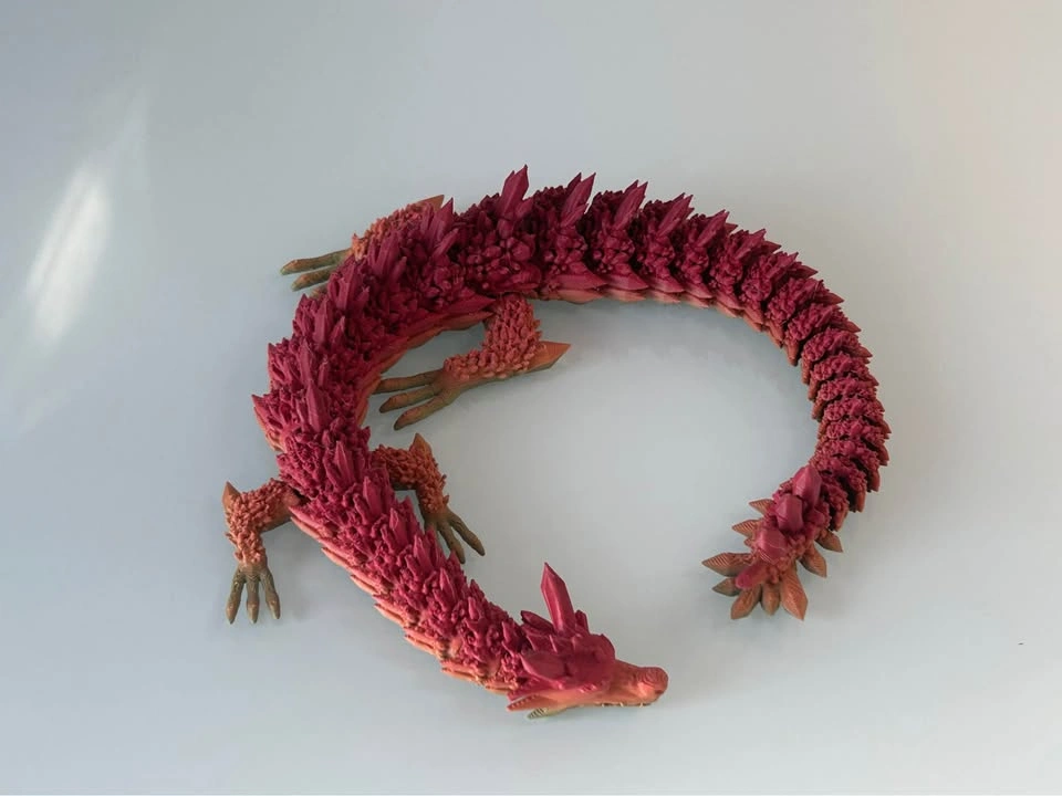 Articulated 3D Printed Dragon - photo 2