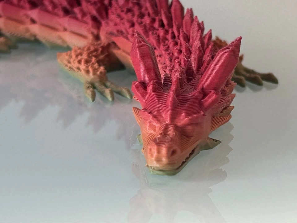 Articulated 3D Printed Dragon - photo 4