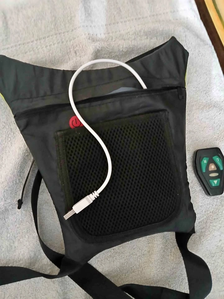 Safety Reflective LED Cycling Vest w/ Remote