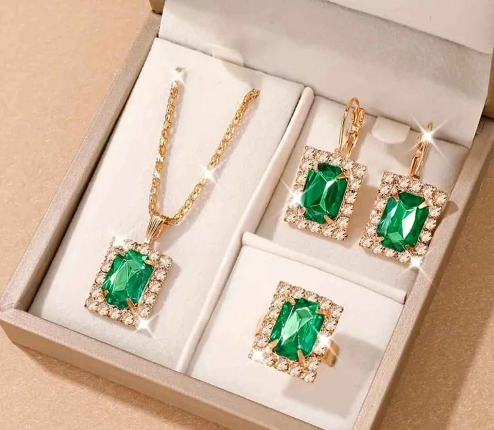 New Minimalist Elegant Alloy Jewelry 4Pcs/Set