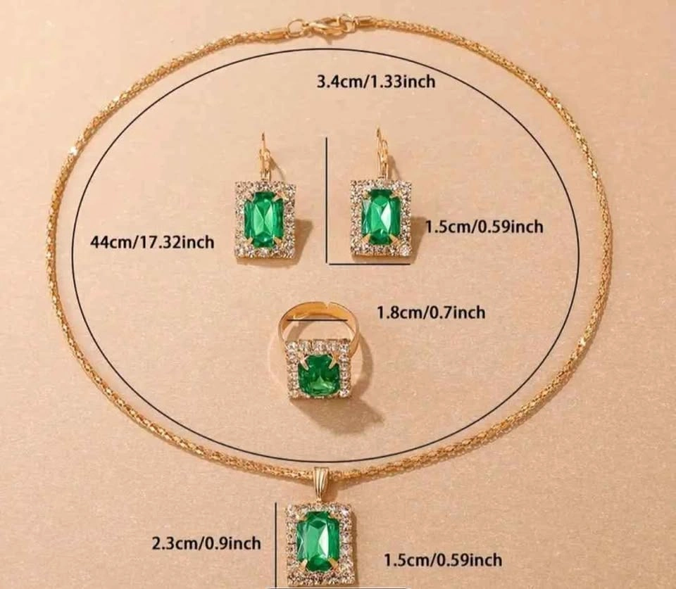 New Minimalist Elegant Alloy Jewelry 4Pcs/Set - photo 2