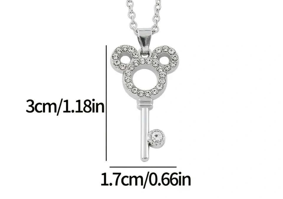 New Mickey Rhinestone Necklace - photo 2
