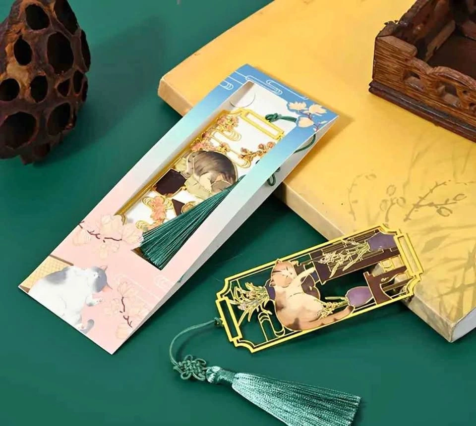 Beautiful metal bookmark for books for gift🎁✨