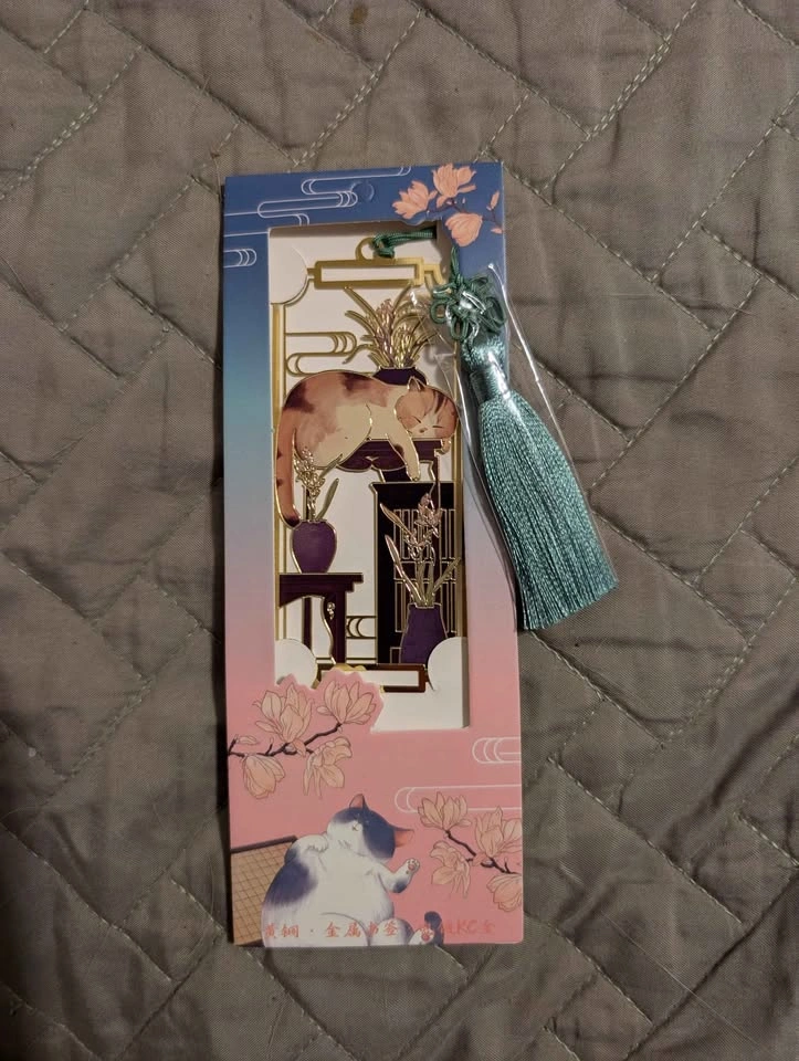 Beautiful metal bookmark for books for gift🎁✨ - photo 2