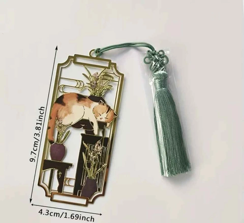 Beautiful metal bookmark for books for gift🎁✨ - photo 3