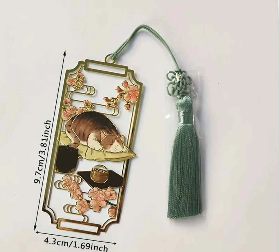 Beautiful metal bookmark for books for gift🎁✨ - photo 4