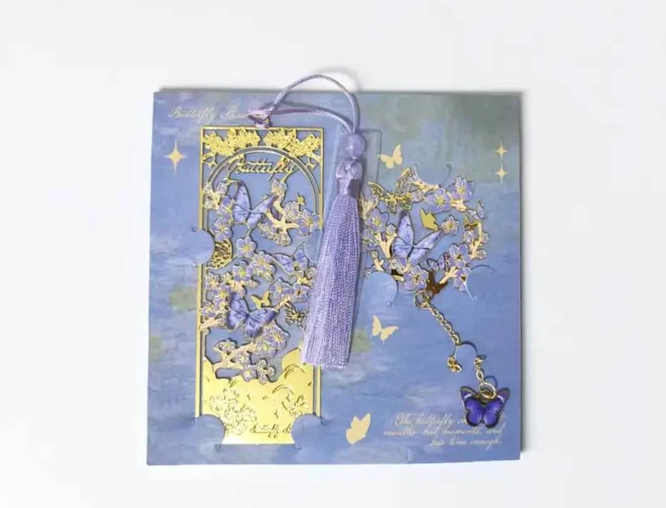 A beautiful metal bookmark for a gift 🦋✨ - photo 2