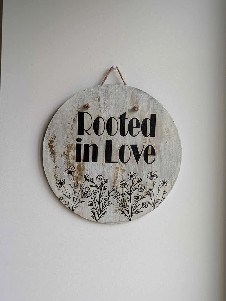 Beautiful Wooden Wall Sign - photo 3