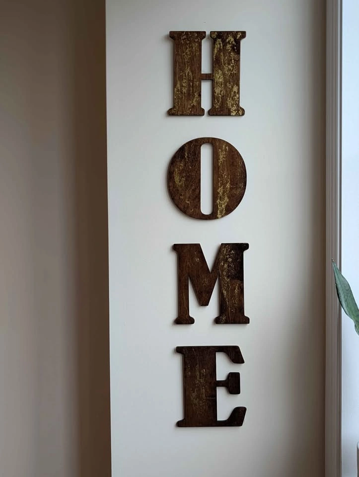 Wooden letters HOME✨🏡 - photo 2