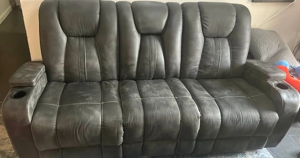 Viking Graphite 83'' Power Reclining Sofa