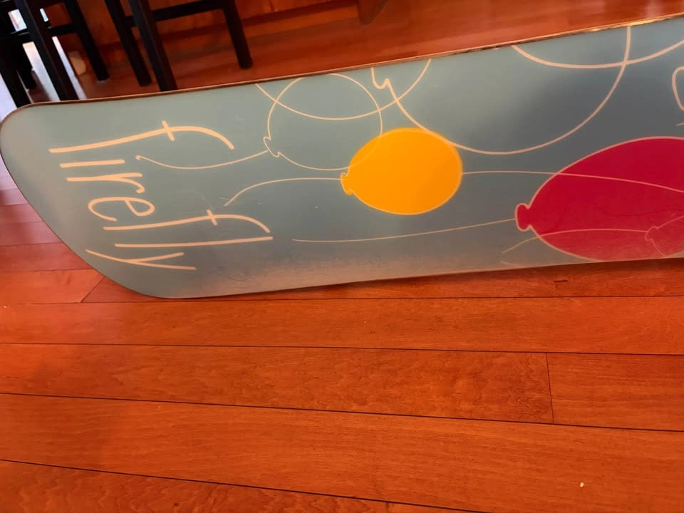 Snowboard (130 cm) with bindings - photo 5
