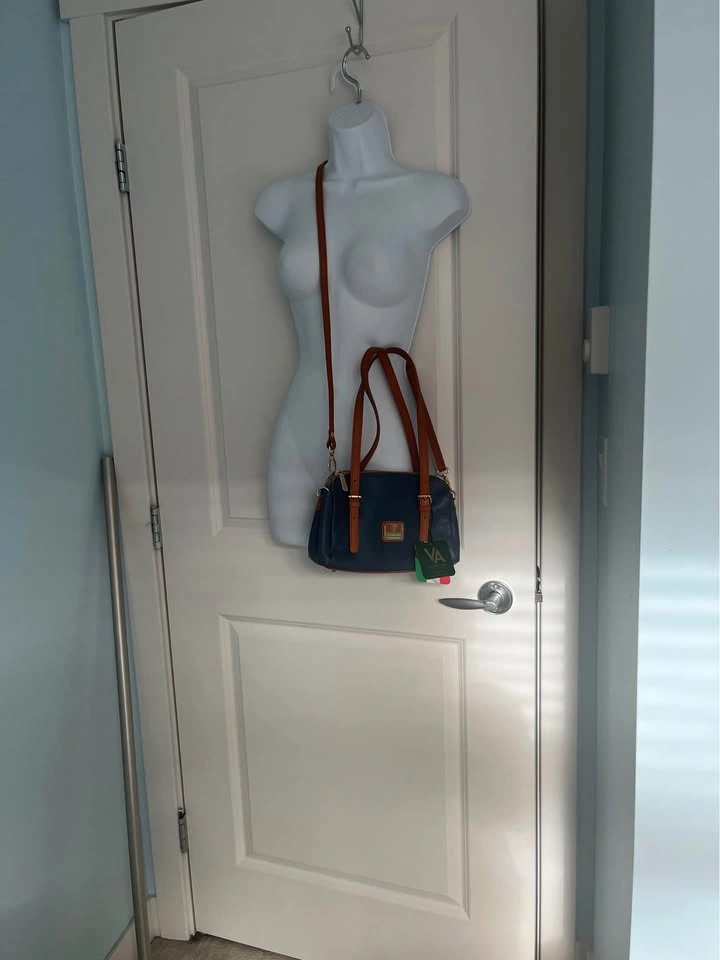 Leather handbag - photo 2