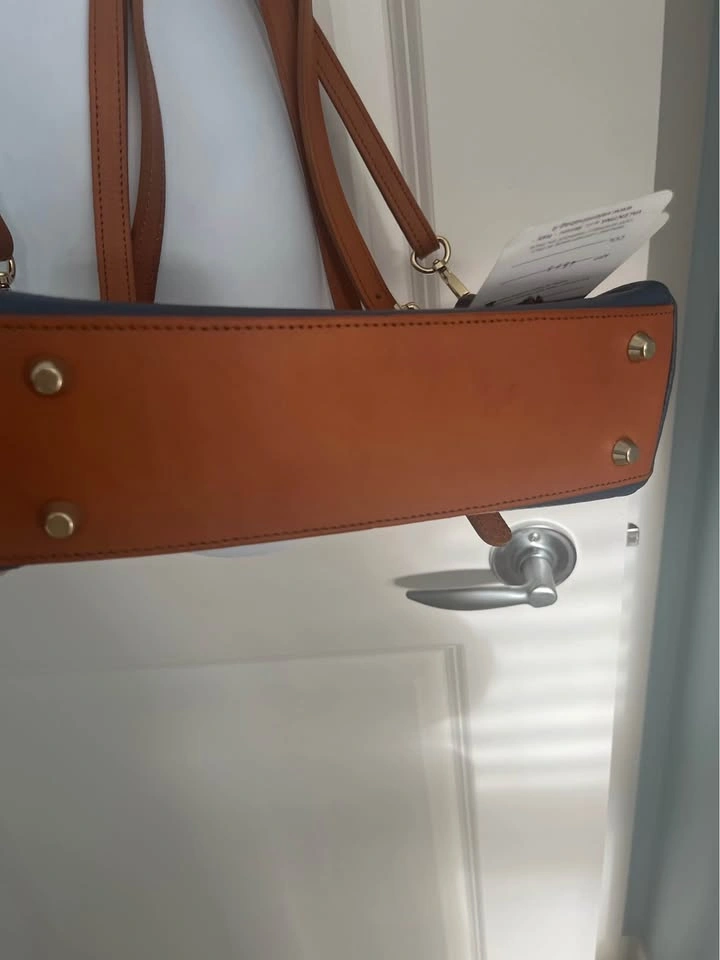 Leather handbag - photo 4