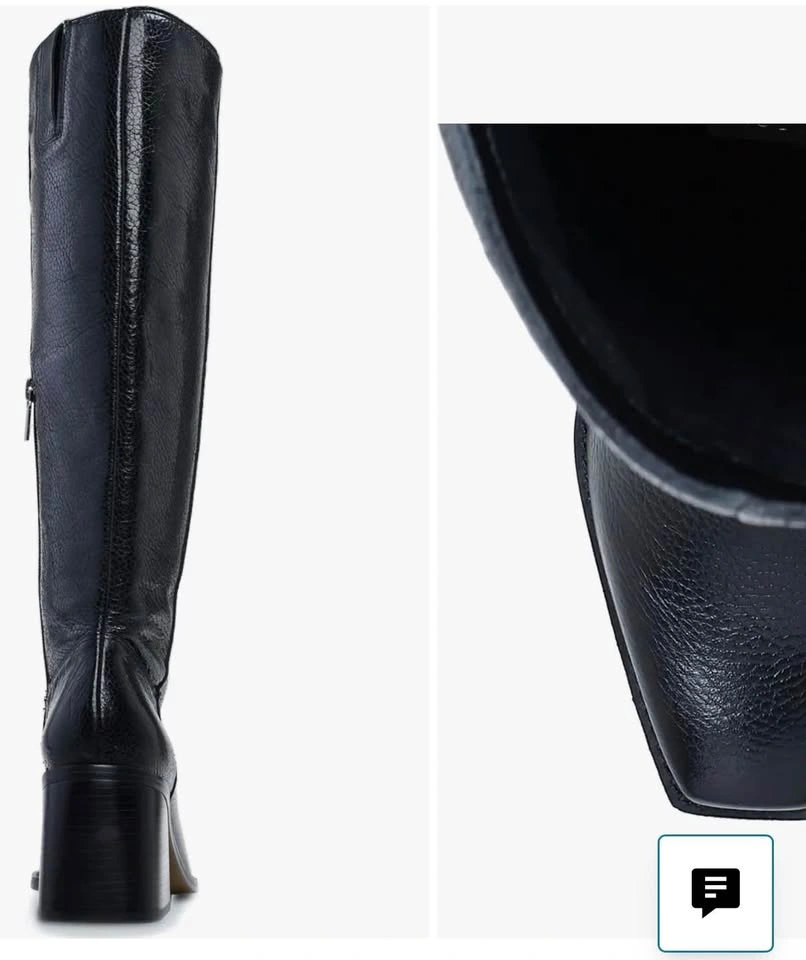 Vince Camuto Leather Boots Size 9 - photo 3