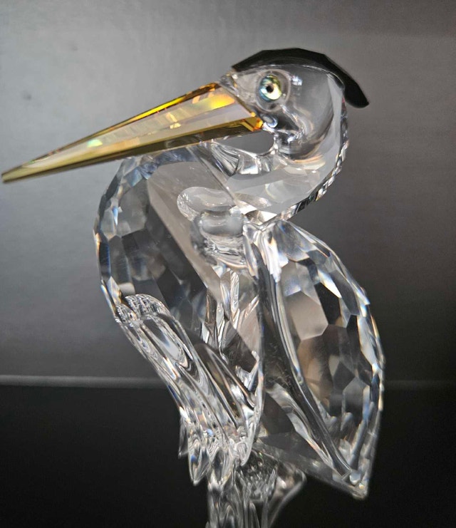 Swarovski Silver Crystal Heron - photo 2