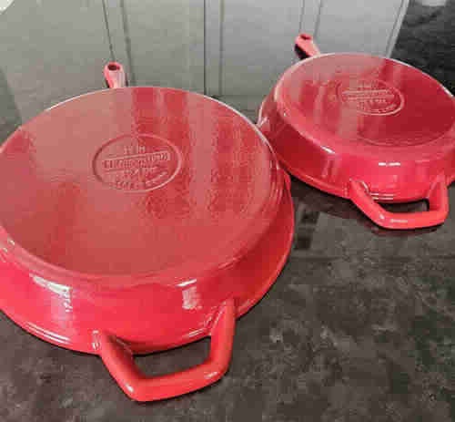 Tramontina Enameled Cast Iron Skillets (10" & 12")