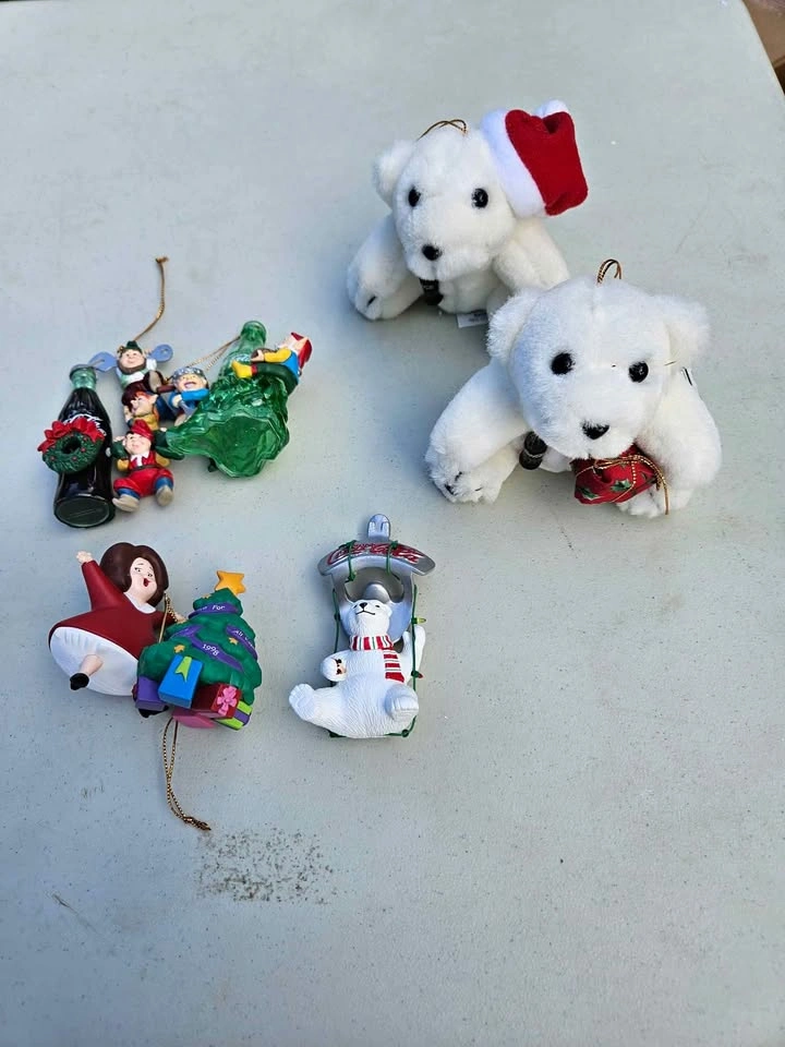 Coca-Cola Christmas Ornaments - price for all