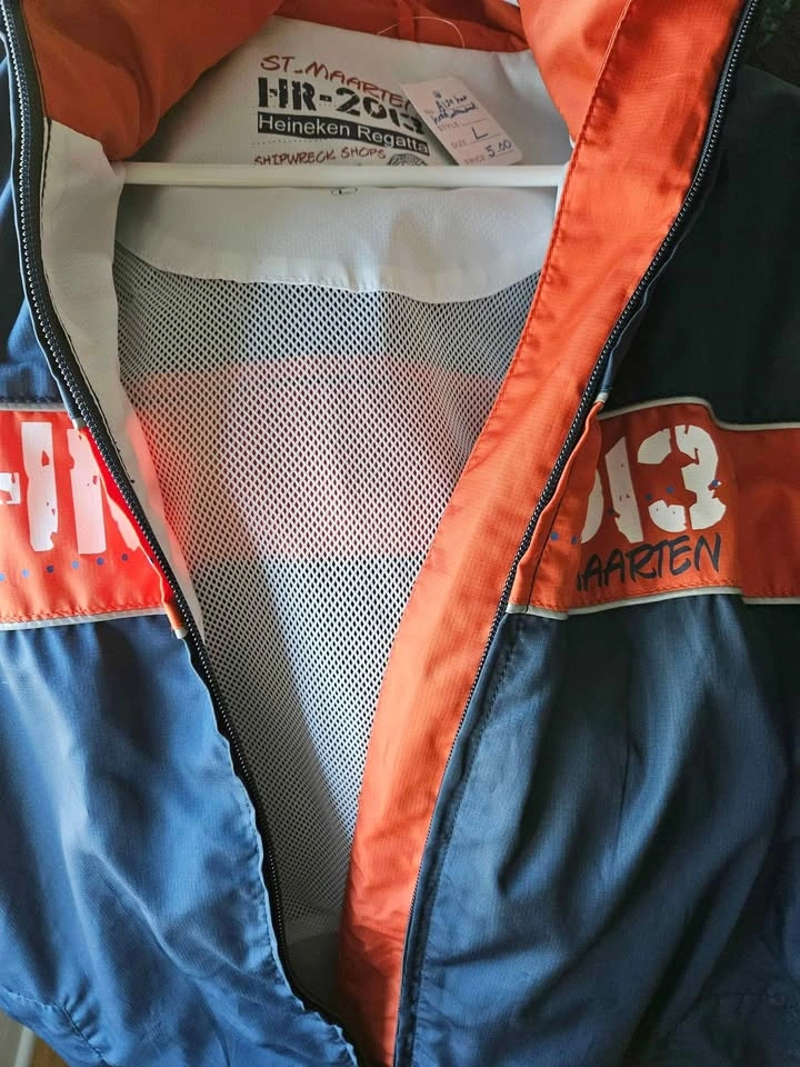 St. Maarten Heineken Regatta Windbreaker - Size Large - photo 2