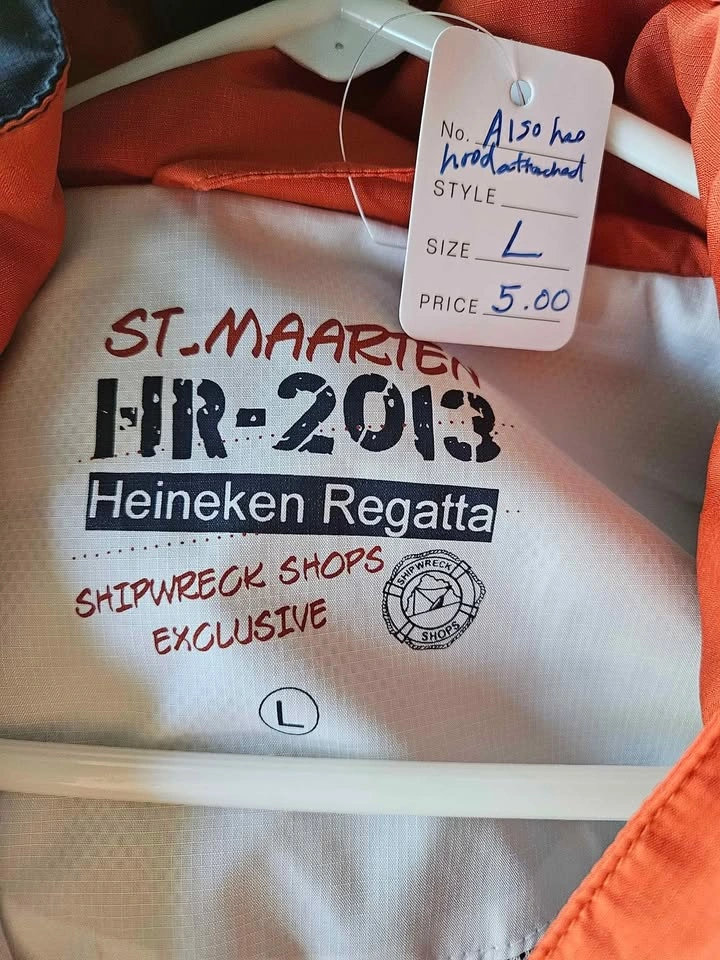 St. Maarten Heineken Regatta Windbreaker - Size Large - photo 3
