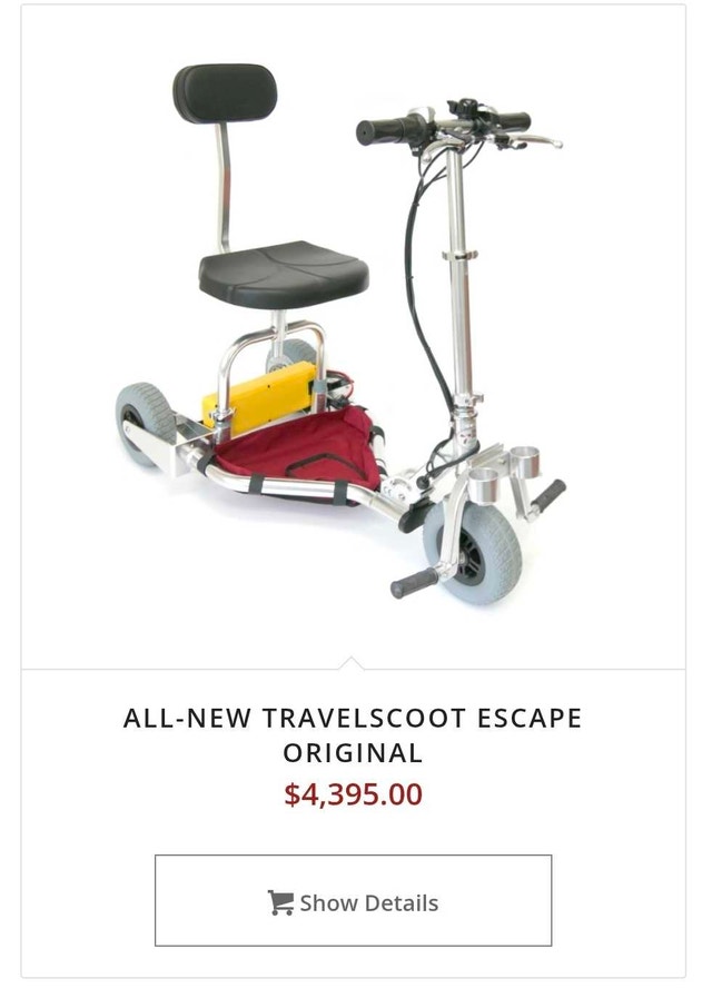 Travel Scoot Mobility Scooter