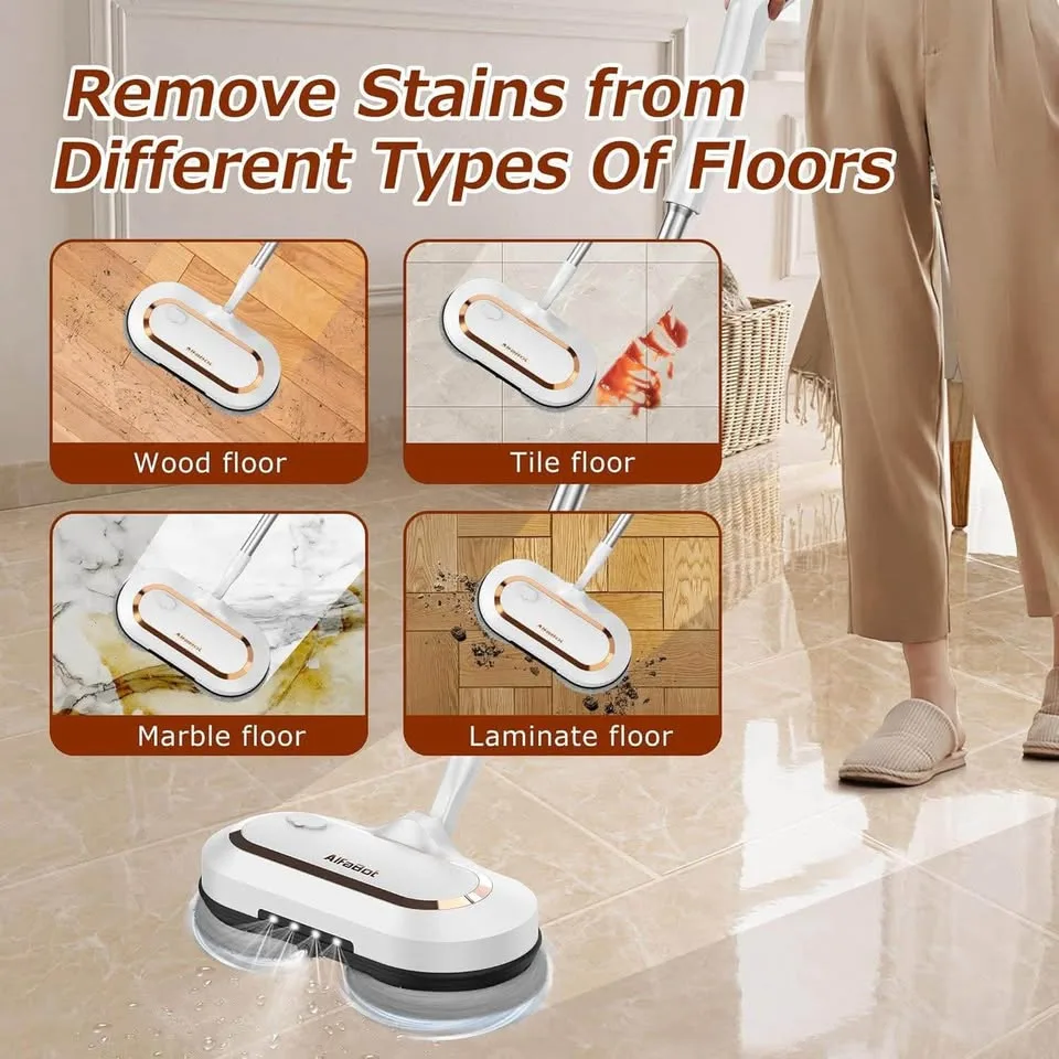 Alfabot S2 Electric spin mop - New ✅ image indicator(8)