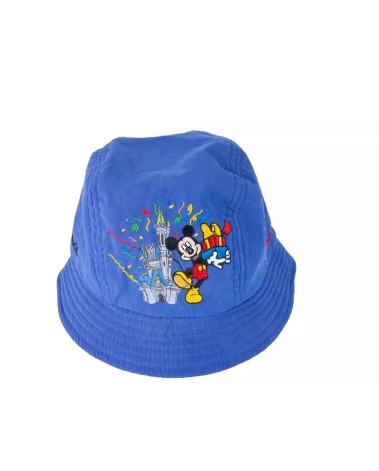 Walt Disney World Bucket Hat Cap Blue Mickey Embroidered 30th An - photo 2