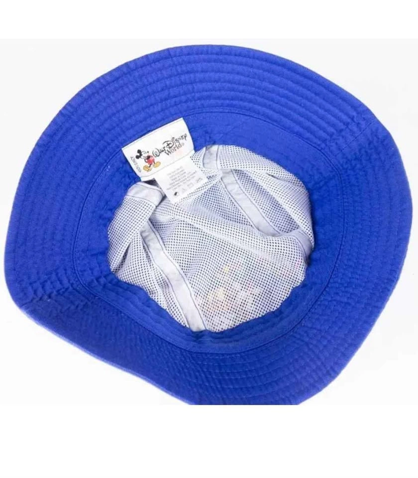 Walt Disney World Bucket Hat Cap Blue Mickey Embroidered 30th An - photo 3