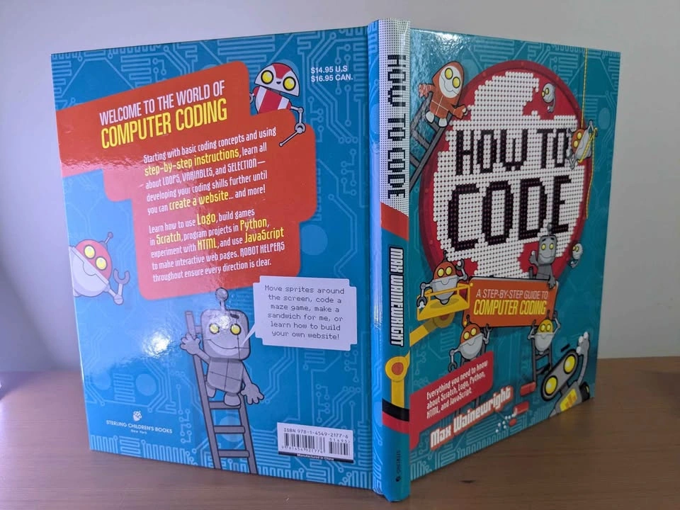 How To Code Book - Python, JavaScript JS, HTML, Scratch - photo 2