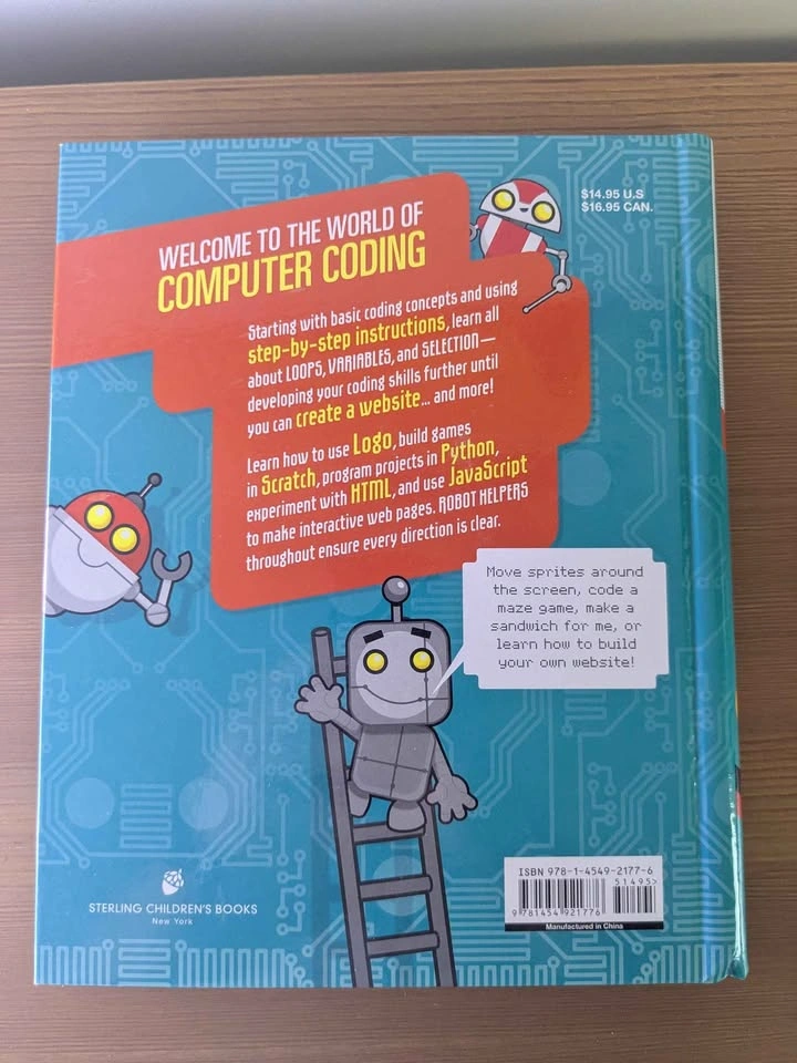 How To Code Book - Python, JavaScript JS, HTML, Scratch - photo 3