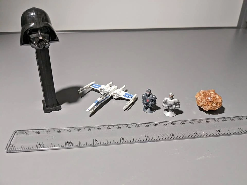 Assorted Toys + Darth Vader PEZ Dispenser