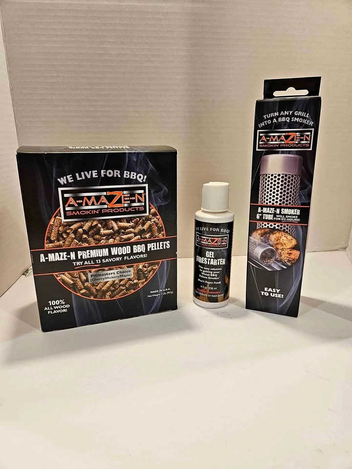 New 3 Piece Wood Barbeque Products - Price for all 3