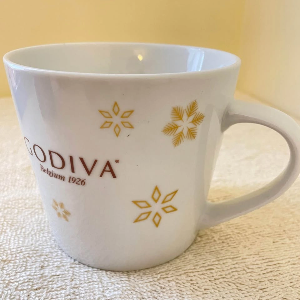 Godiva Holiday Snowflake Ceramic Mug - photo 2