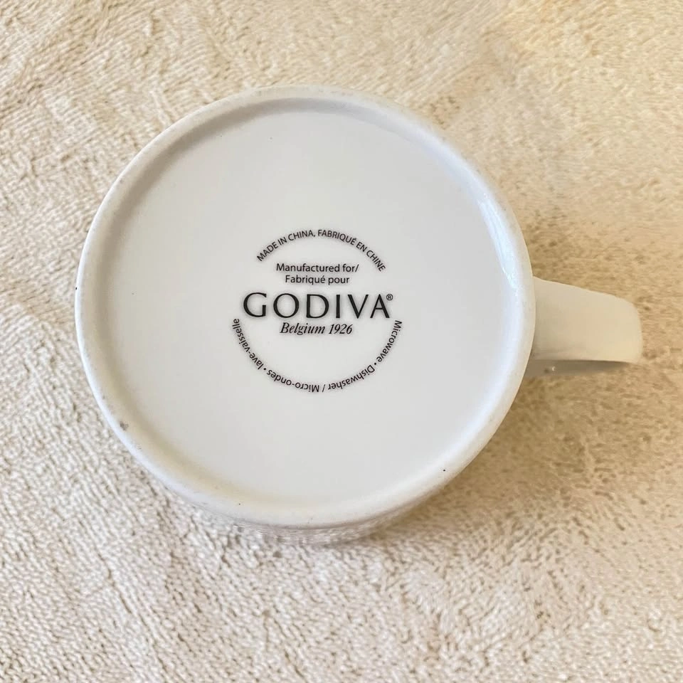 Godiva Holiday Snowflake Ceramic Mug - photo 4