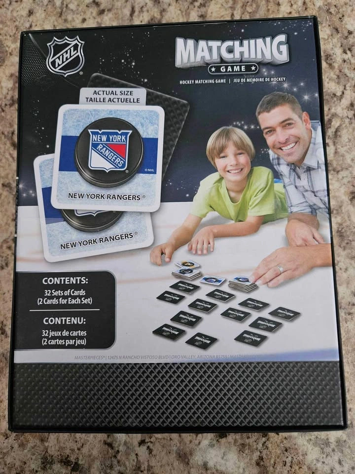 MasterPieces NHL 64 Card Matching Game - photo 2