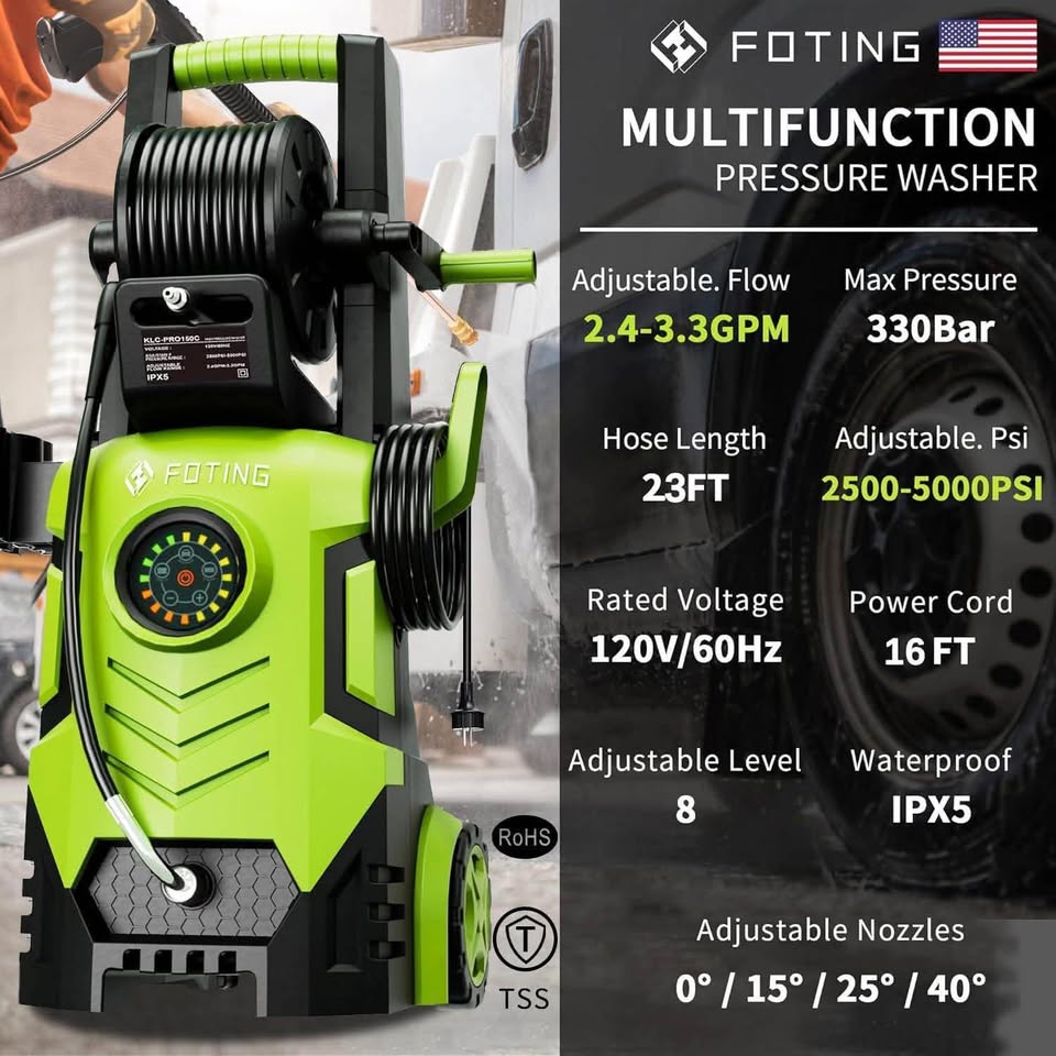 Pressure washer 5000 PSI - photo 4