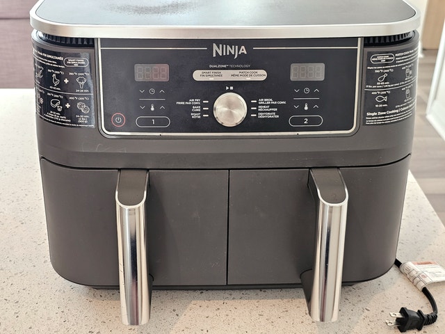Ninja Foodi 6-in-1 XL 2 Basket Air Fryer - Great Condition - photo 3