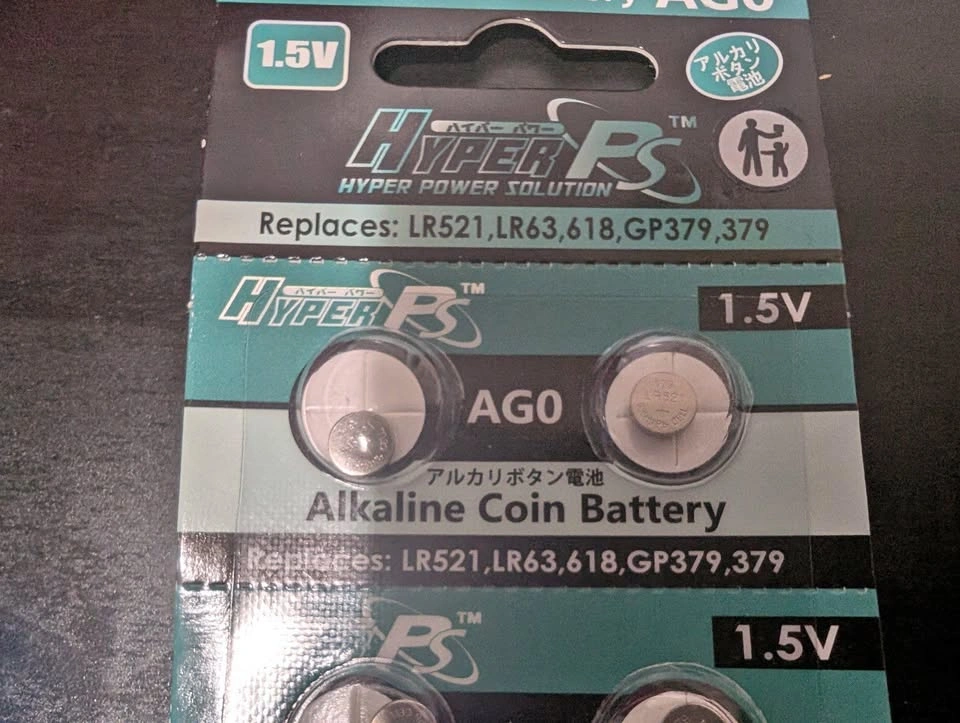 New LR521 LR63 Batteries - 30 Pack