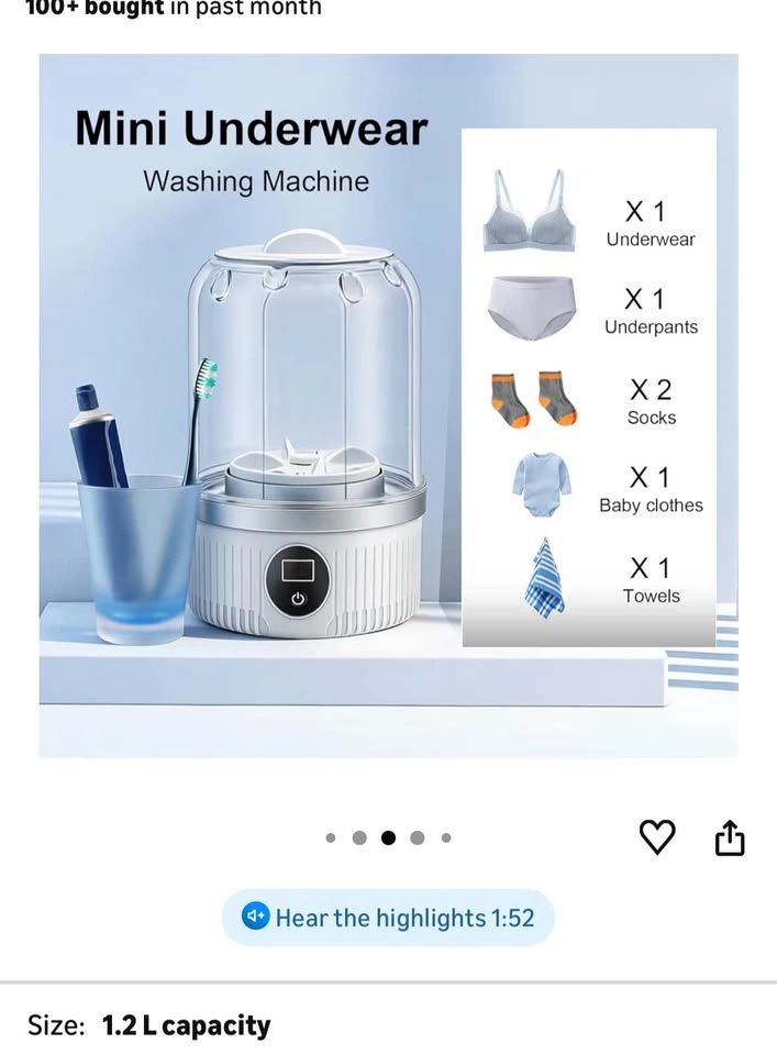 Mini washing machine - photo 3