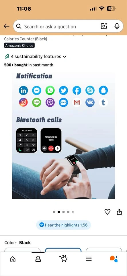 Smart Watch for iPhone/Android - Fitness Tracker - photo 3