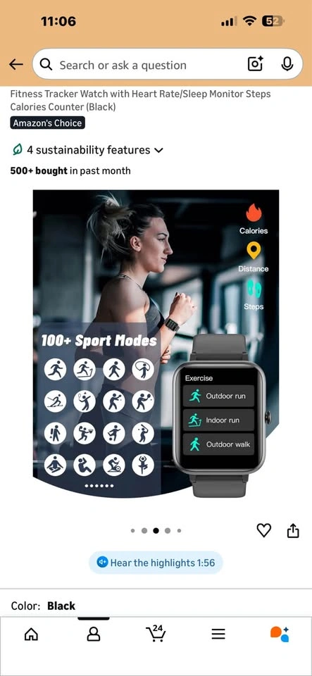 Smart Watch for iPhone/Android - Fitness Tracker - photo 4