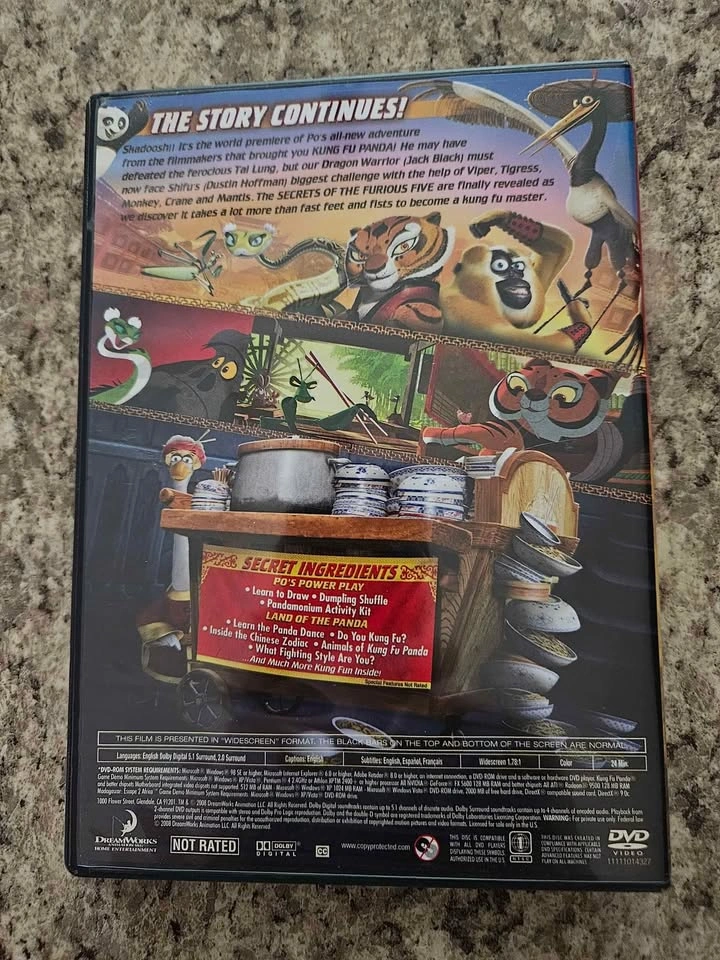 Secrets of the Furious Five DVD - photo 2