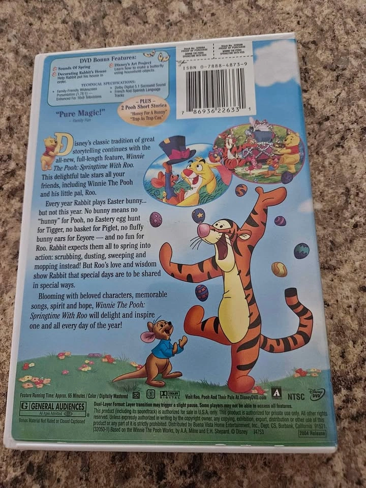 Winnie the Pooh - Springtime with Roo DVD - photo 2