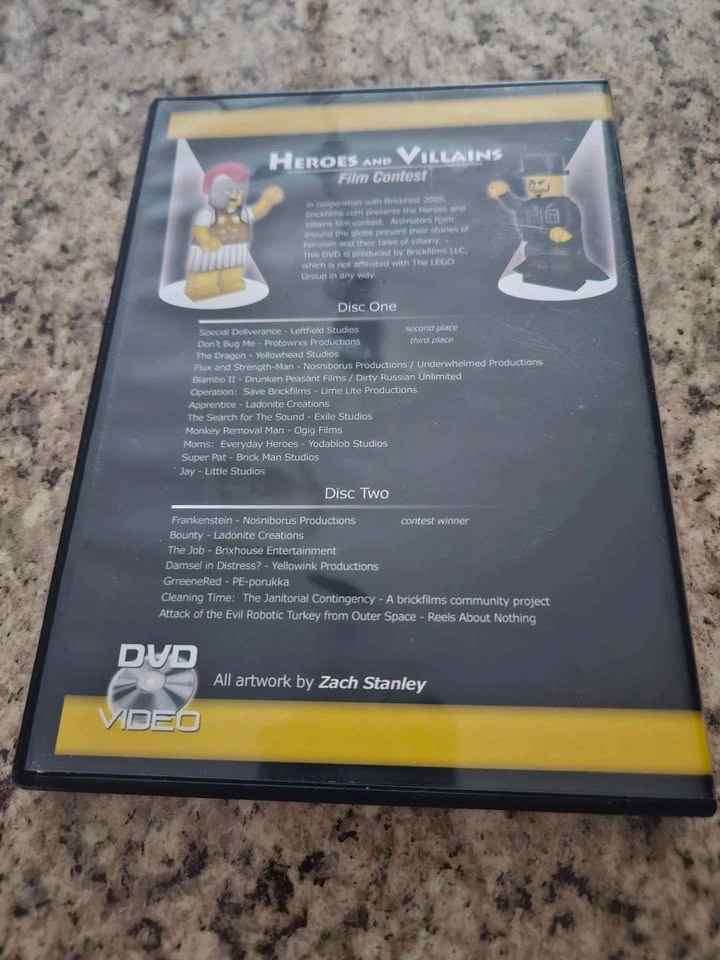 Heroes and Villains DVD - 2 Disc Set - photo 2