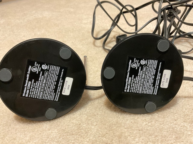 RCA Wireless Receiver IR Emitter / IR Sensor Wireless Trans - photo 2
