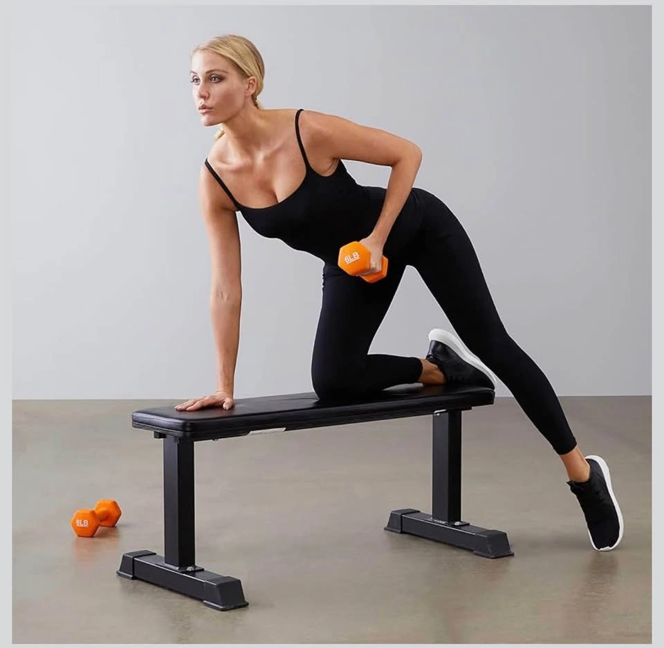 New 6LB Amazon Basics Neoprene Dumbbell Pair – Vibrant Orange! - photo 5