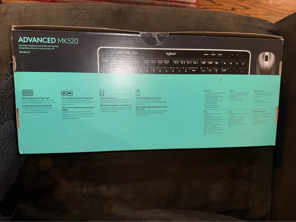 Logitech Advanced Wireless Keyboard MK520 - photo 2