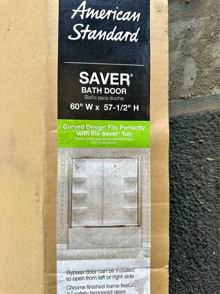 American Standard Saver Bath Door